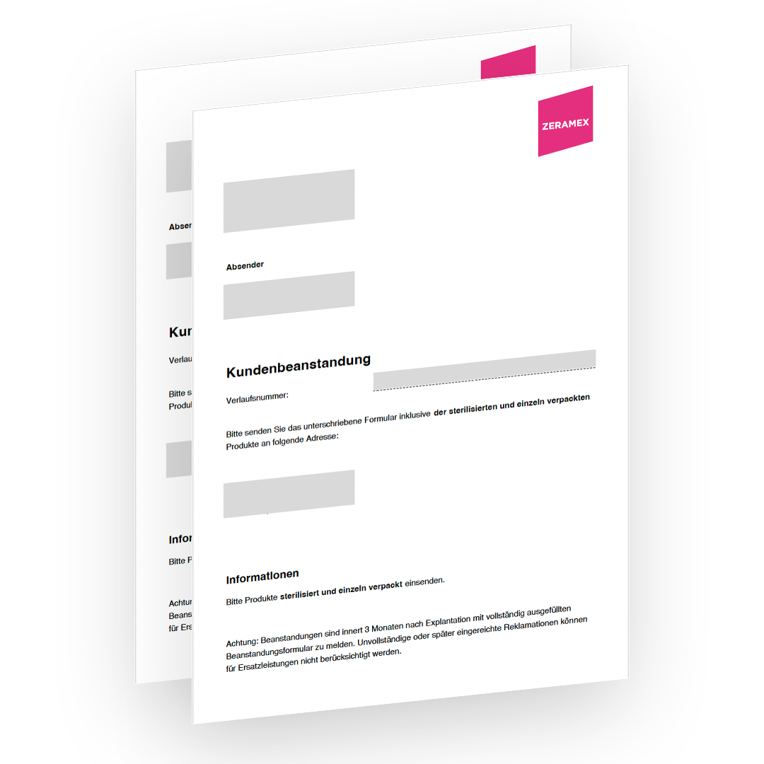 Produktbeanstandungen & Garantiefälle Produktbeanstandungen & Garantiefälle