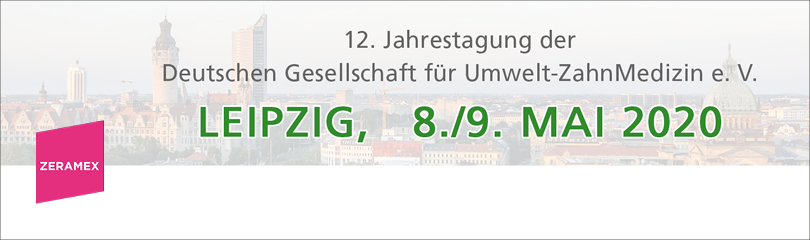 Logo der 12. Jahrestagung der DEGUZ in grün-weiss